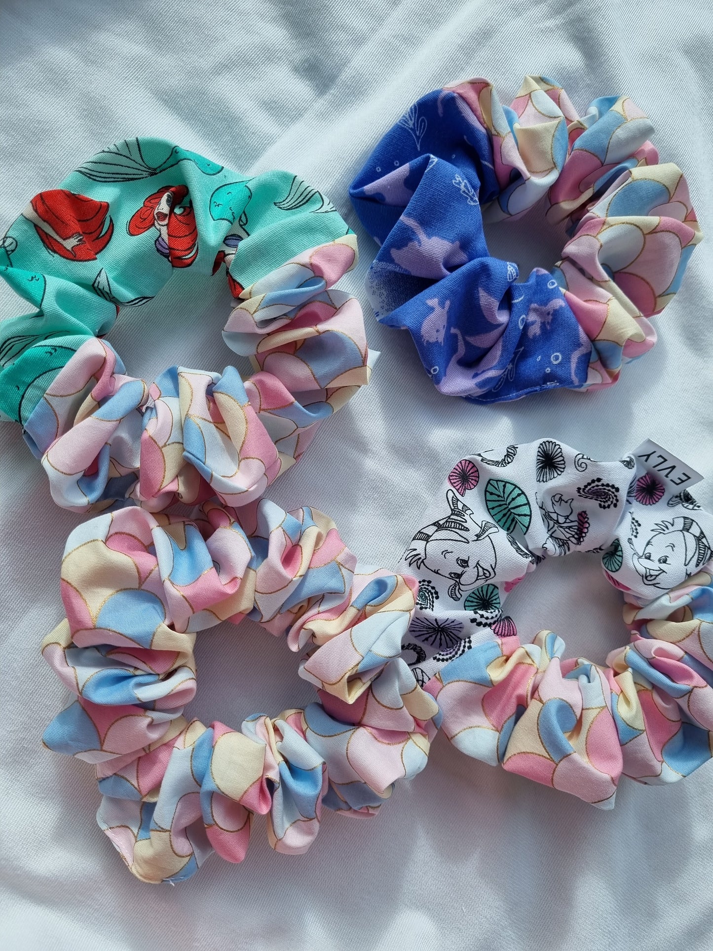 Mermaid scrunchie pack