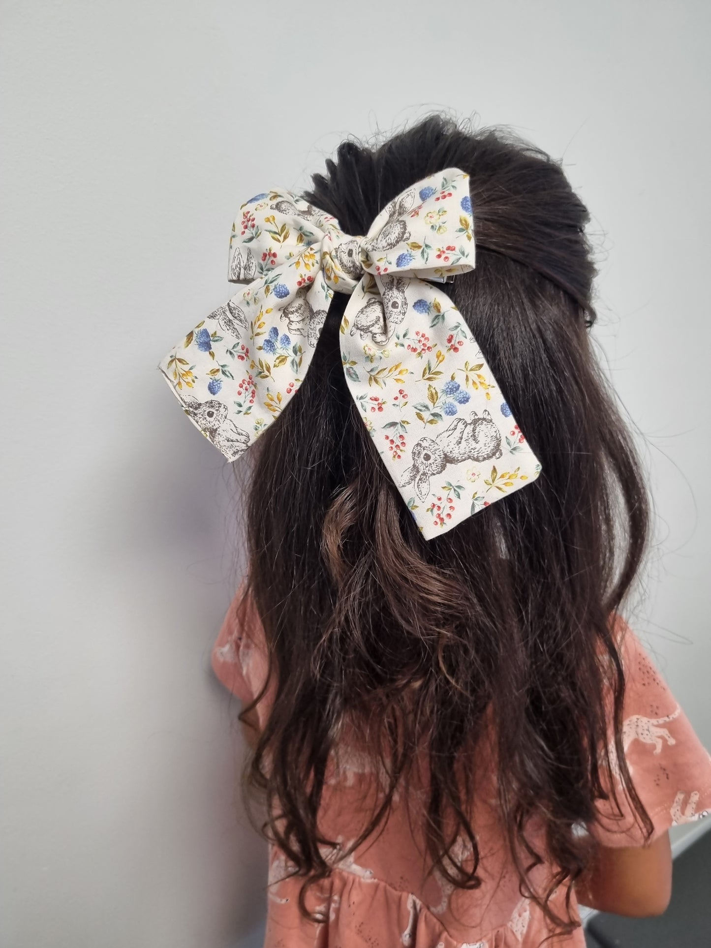 Easter bunny bow