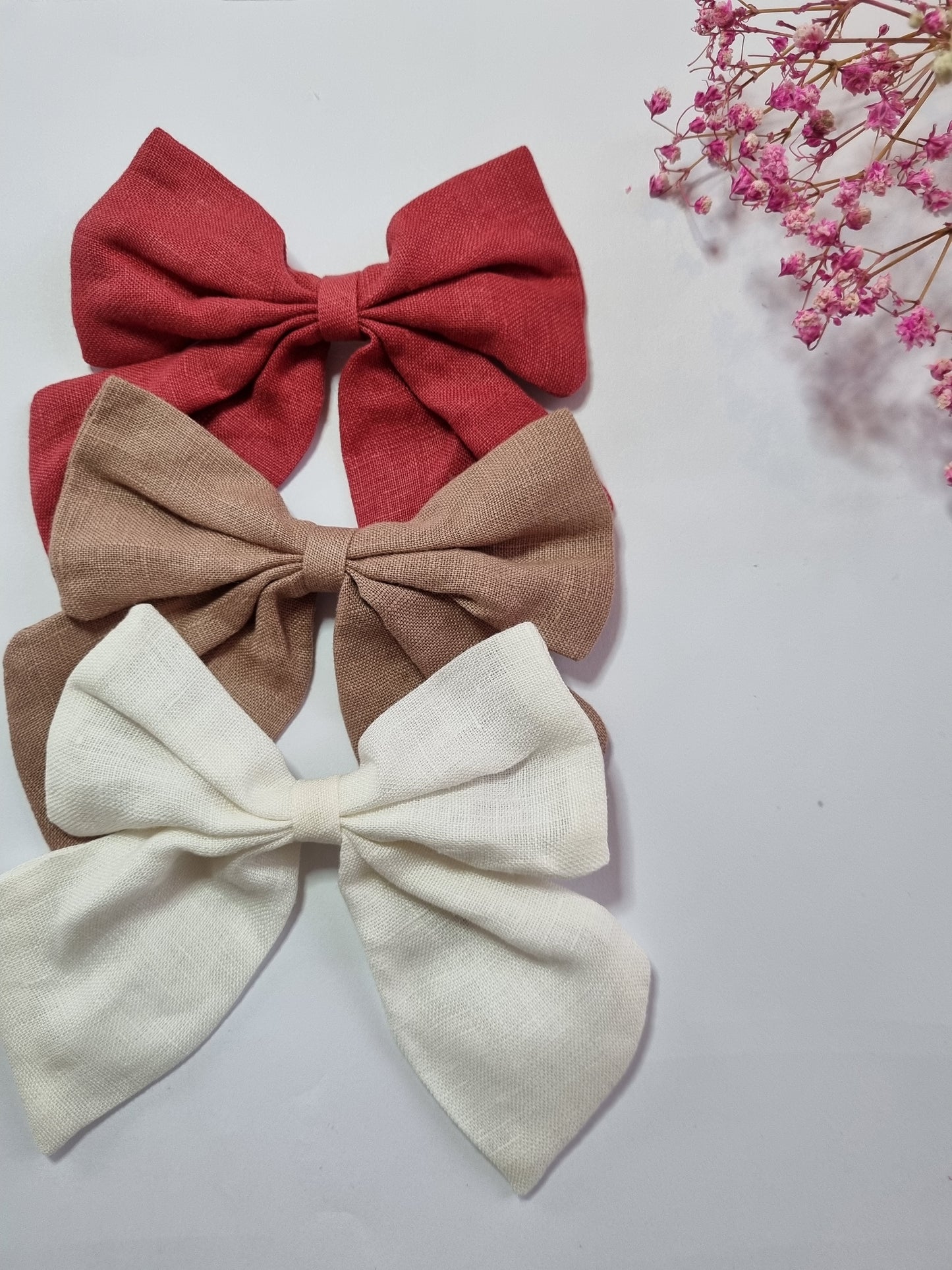 Brown Personalised bow